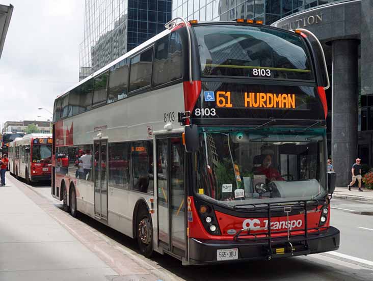 OC Transpo Alexander Dennis Enviro500MMC 8103